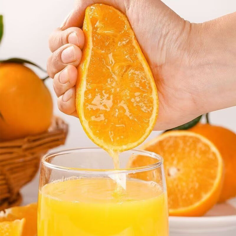 遇见悯农纽荷尔脐橙新鲜应季水果湖北秭归橙子伦晚柑橘手剥橙【多仓直发】 净重8.5斤(严选中果汁多味美150g起) 纽荷尔脐橙(湖北宜昌)