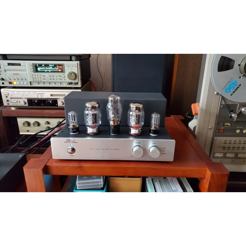 老陈胆机kt88-k1甲类纯胆机 手工发烧电子管hifi音响功放 k1 标准版