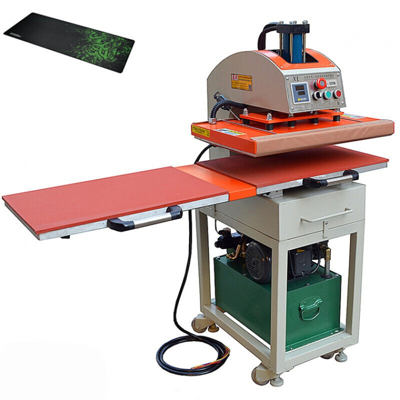 液压双工位烫画机热转印机服装压烫机衣服烫钻机烫标机印号机使用 40*