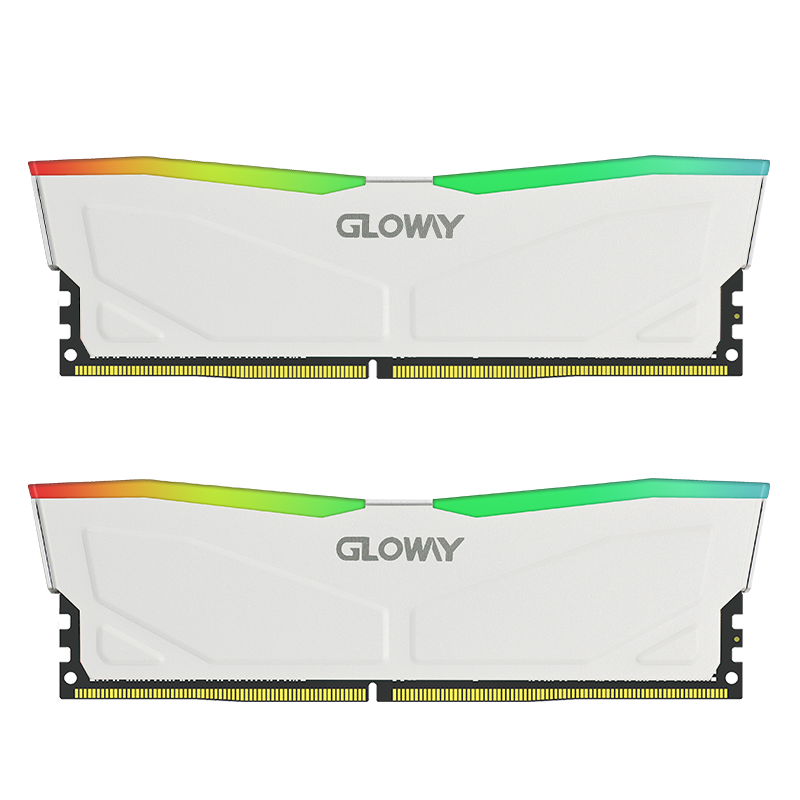 光威（Gloway）16GB(8Gx2)套装 DDR4 3200频率 台式机内存条 深渊系列-轻羽白 流光炫彩RGB灯条/游戏超频 359元
