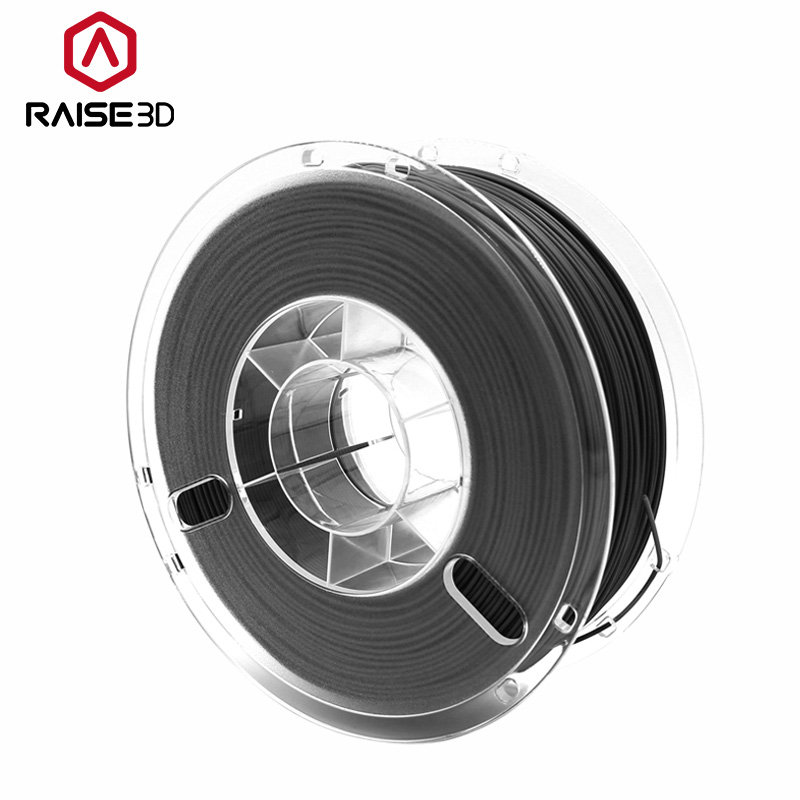 Raise 3D Raise3D打印机耗材线条PLA 1.75mm 1KG不堵头高品质耗材 PLA(黑色）2卷