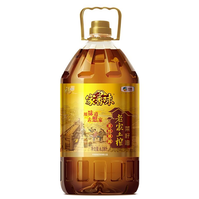 福临门 家香味 老家土榨菜籽油 6.18L