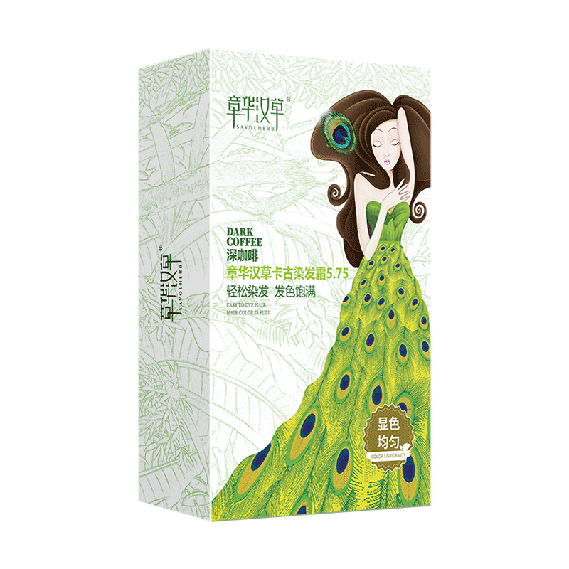 章華（SAVOL）漢草卡古染發(fā)霜142ml深咖啡色（彩染顯色均勻染發(fā)劑染發(fā)膏）
