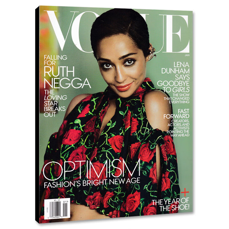 【二手99新】 vogue服饰与美容杂志 2017年1月号 全英文原
