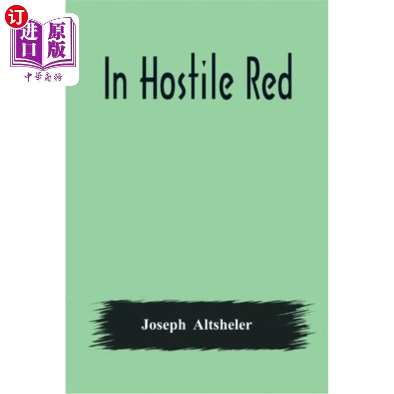 海外直订in hostile red 在敌对的红色
