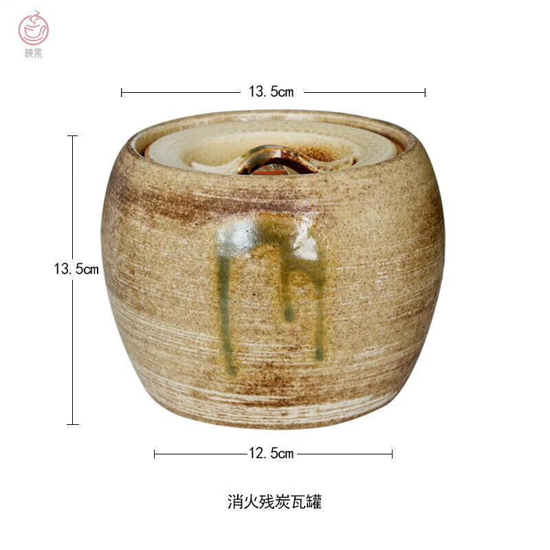 烧家用木炭炉子室内小烧烤炉便携式烧烤工具烤肉烤串 消火残炭瓦罐