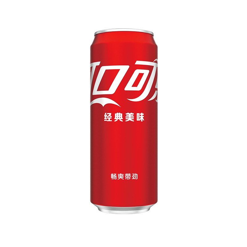 Fanta 芬达 可口可乐（Coca-Cola） 摩登罐汽水 含糖可乐 碳酸饮料 330ml*24罐 整箱装 可乐摩登罐 330ml*24瓶