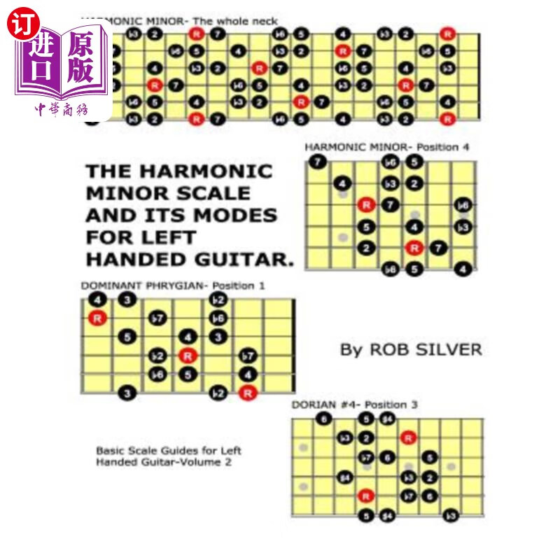 海外直订the harmonic minor scale and its modes for left handed