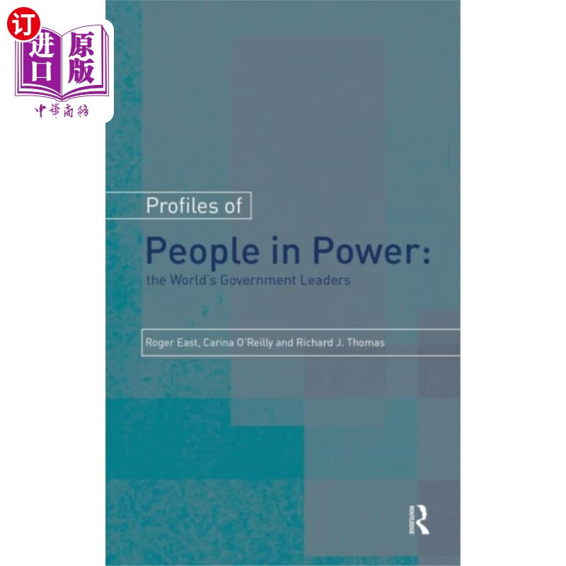 海外直订profiles of people in power 权力人物简介