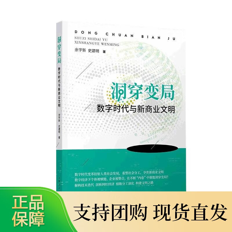 洞穿变局 数字时代与新商业文明 上海人民