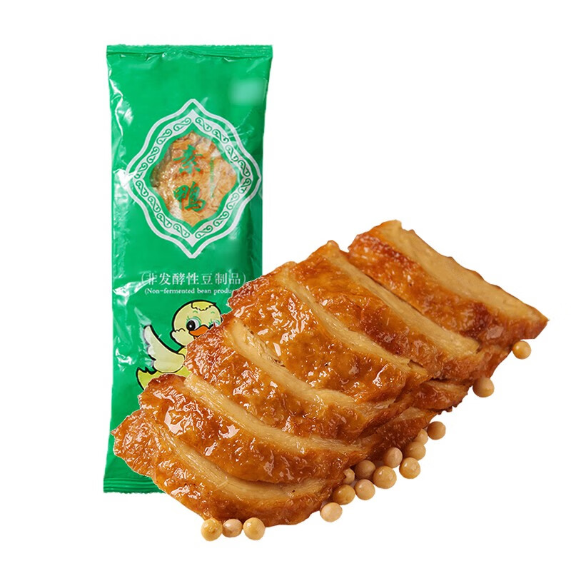 龙华古寺素斋素鸭纯素网红素食 老上海龙华寺特产 豆制品休闲零食170