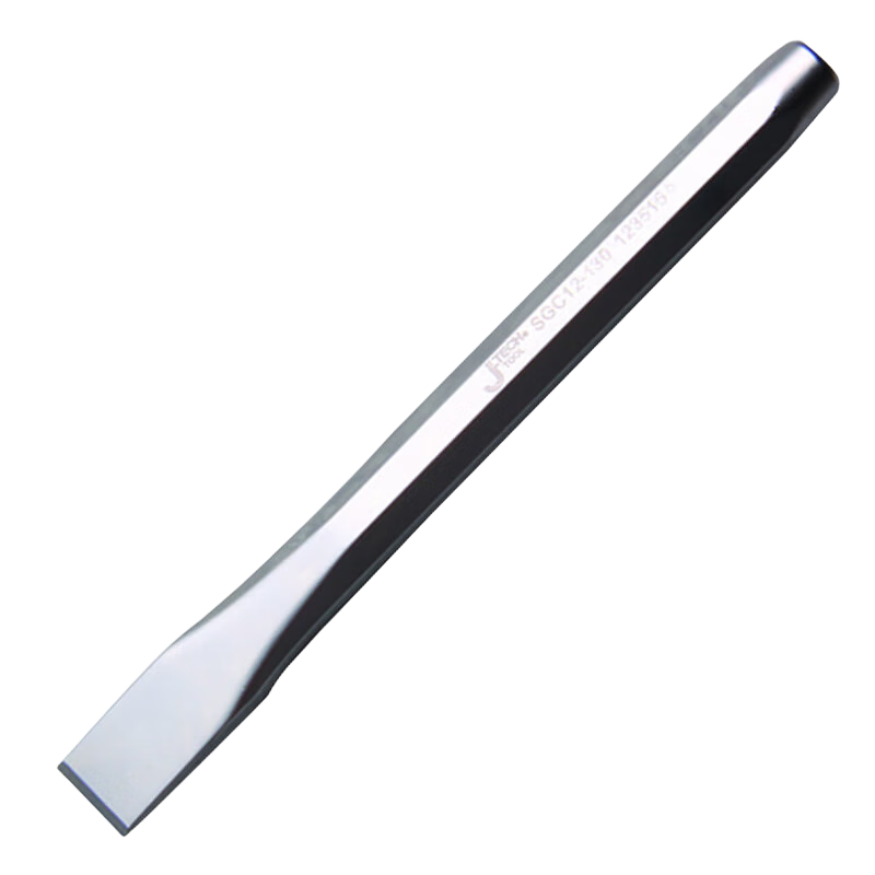 捷科（JETECH）扁鏨 釬頭 鑿子 鏨子 扁頭沖鑿 石工鑿 SGC12-130 12x130mm