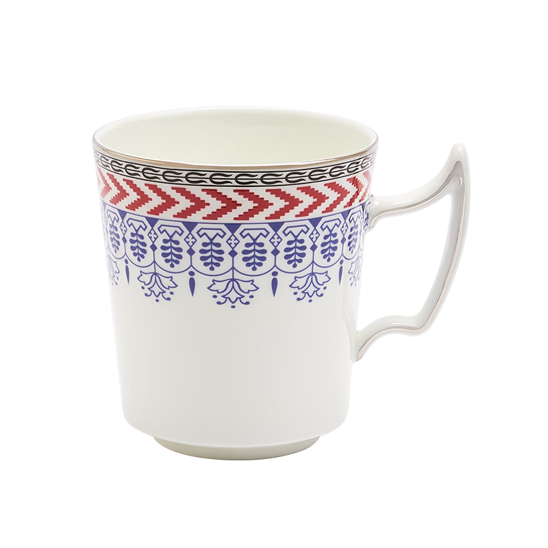 Wedgwood[停产]乐享节日骨瓷茶杯碟茶壶马克杯咖啡杯碟精致下午茶 乐享节日马克杯 283ml