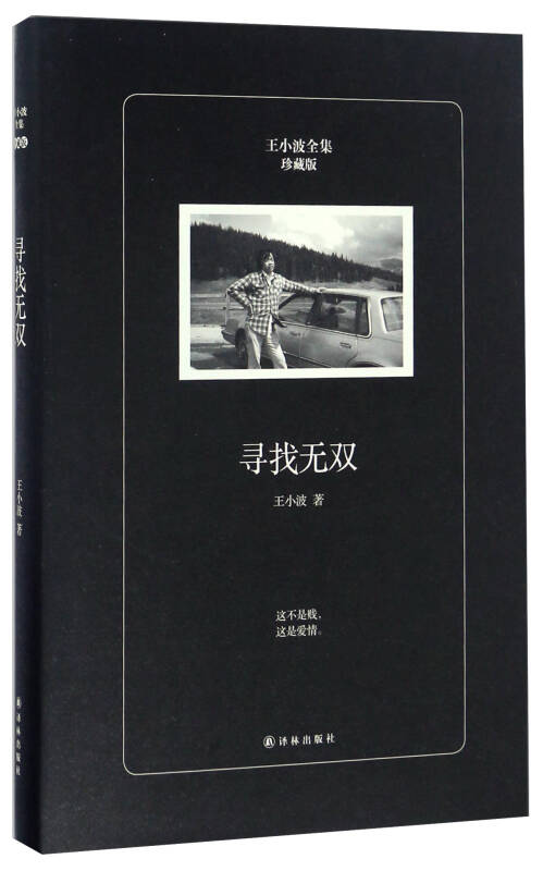 寻找无双(珍藏版) 王小波全集 王小波 著 译林出版社
