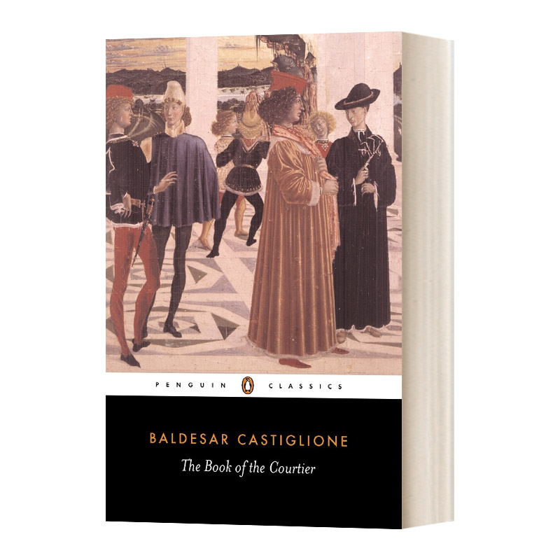the book of the courtier 英文原版 朝臣之书 黑经典 英文版 进口