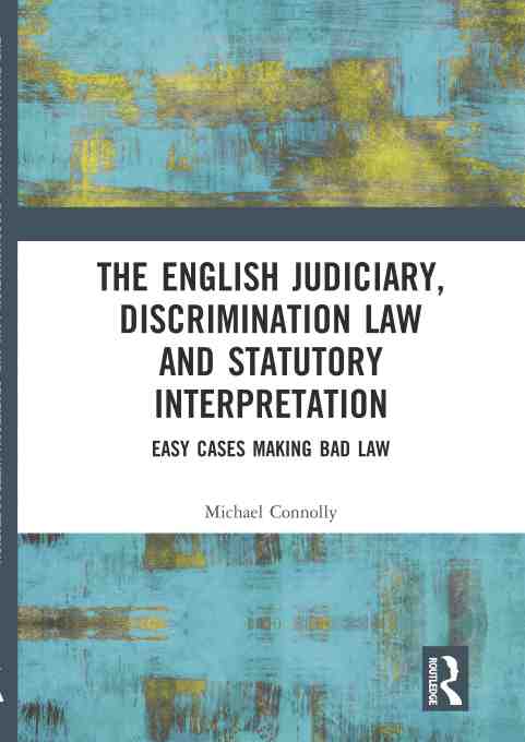 预售 按需印刷 the judiciary, discrimination law and statutory