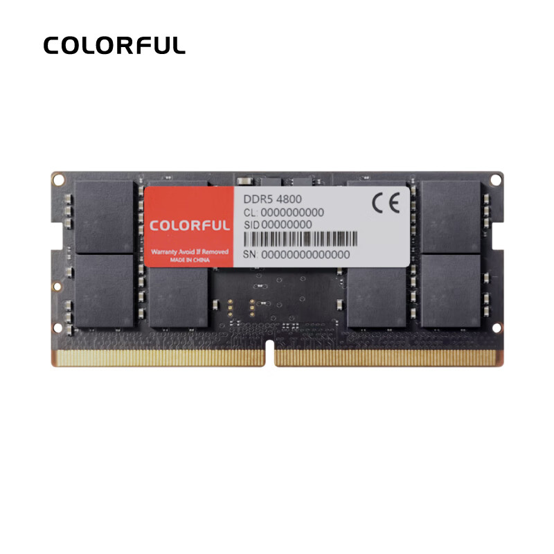 PLUSԱ߲ʺ Colorful 24GB DDR5 5600 ʼǱڴ277.51Ԫȯ