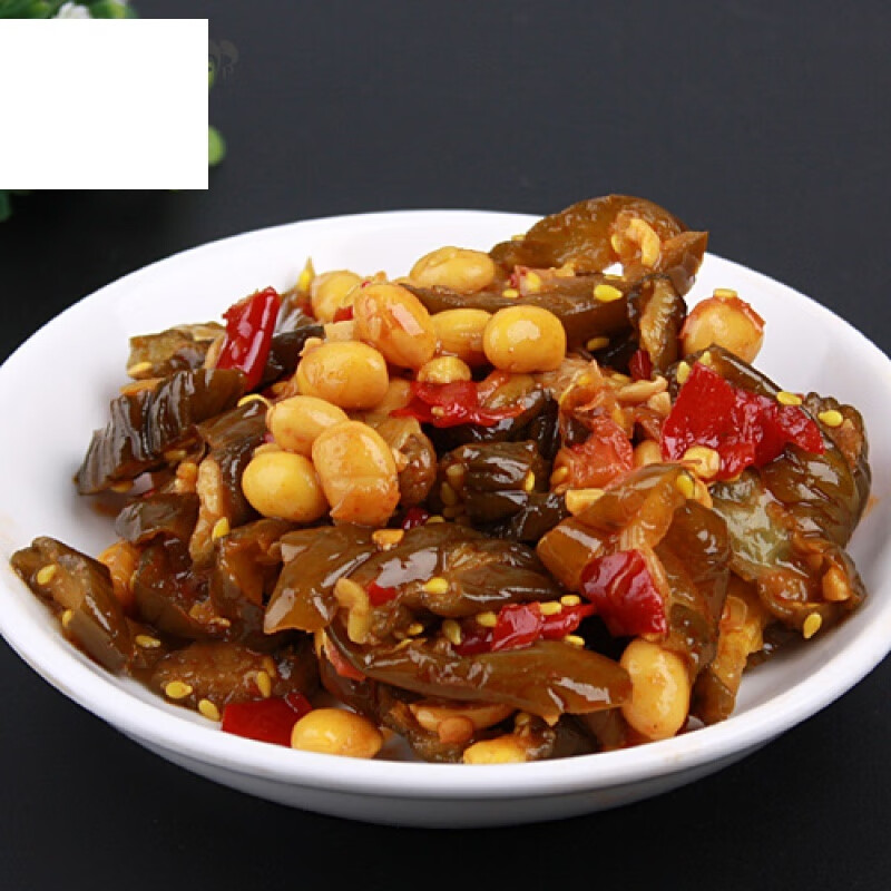 虎钢馋呼市宽巷子凉菜 呼市正宗朝鲜菜小吃 黄瓜黄豆瓜子辣椒芝麻什锦