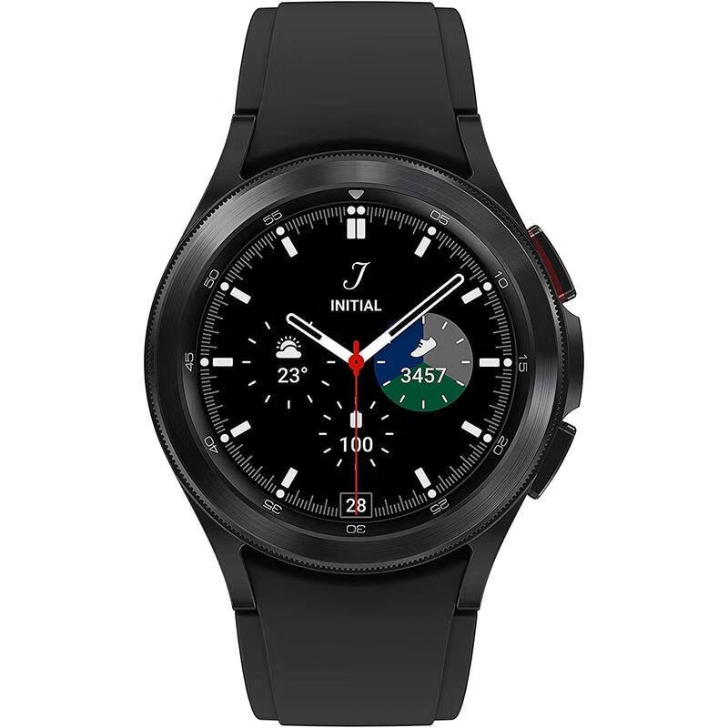 三星(samsung)galaxy watch 4 血氧健身运动智能手表 lte美版 black