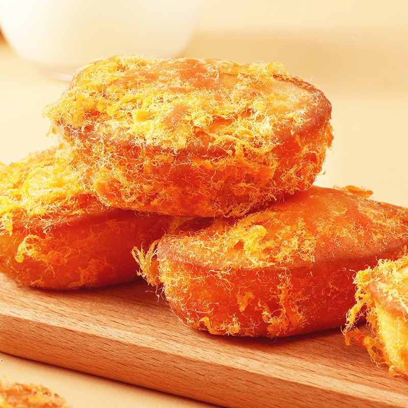 味滋源 肉松蛋糕休闲零食小吃代餐面包早餐食品办公室下午茶糕点心 500g/箱 1件