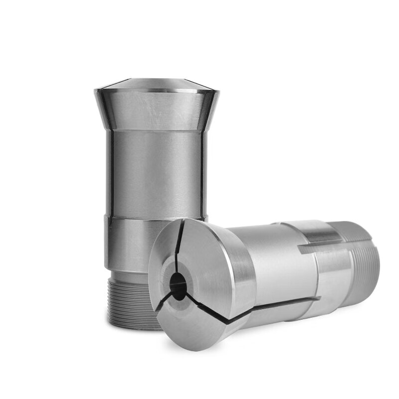 高精走心机夹头导套钨钢扶咀主副轴夹头西铁城斯大走芯机背夹 米白色