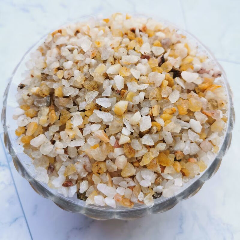 3-4毫米天然水晶河沙5斤装