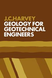 预订 geology for geotechnical engineers