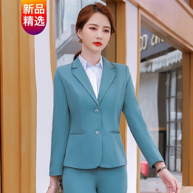 【秋季上新】【西服套装女】2021新款工作衣服女套装职业正装2021新款