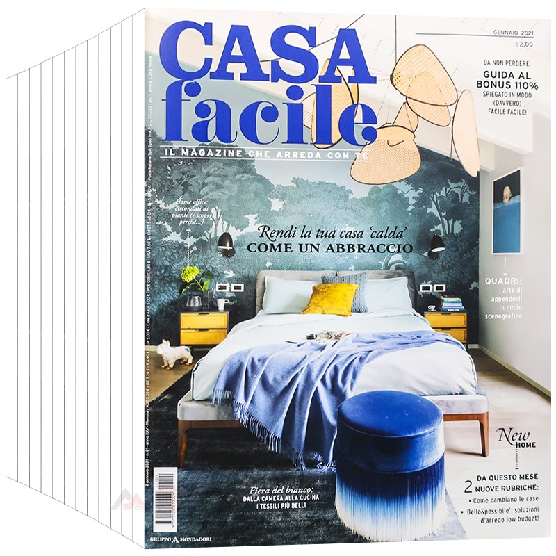 意大利 CASA facile 杂志 订购2023年12期 家居空间 住宅室内设计 装饰艺术 E20