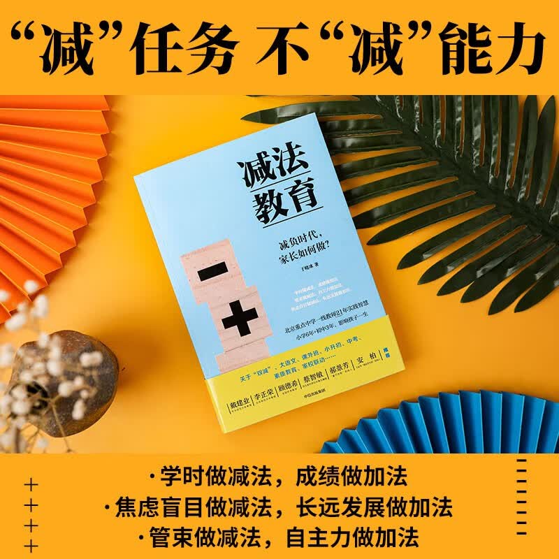 自营 减法教育：清醒的父母，懂得找方法 重点中学一线教师写给中国家长的真心话 中信出版社详情图