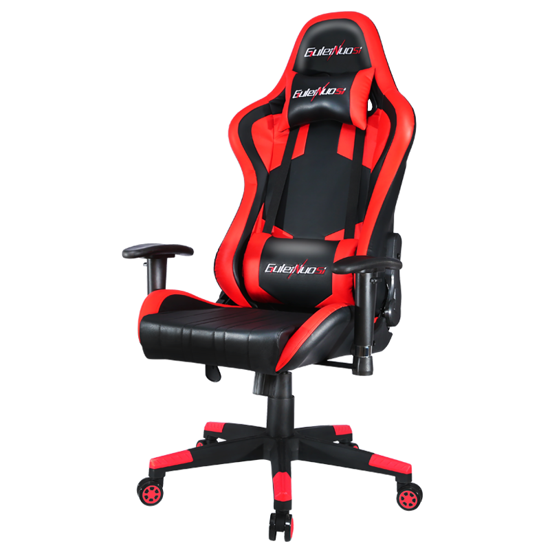 古雷诺斯 电竞椅游戏椅人体工学椅 电脑椅家用人体工学椅座椅 N218-01+竞技红