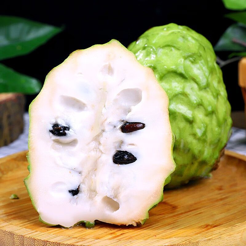 沙窝曙光(shawoshuguang)新鲜释迦果牛奶释迦果大果佛头果新鲜时释迦