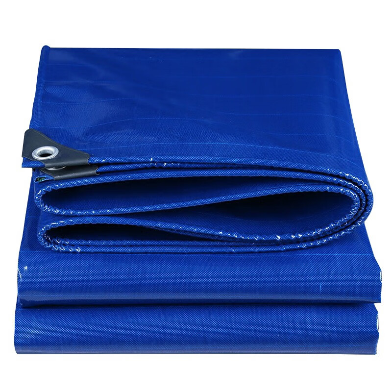 婉和 蓝色刀刮布 加厚防水布防雨布遮阳遮阴布汽车/货车篷布油布防晒