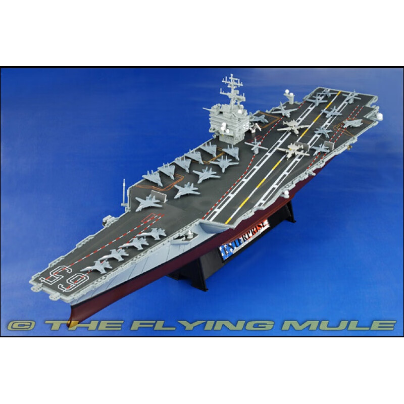 1:700美国企业号航母模型海军cvn-65核动力航母合金成品定制
