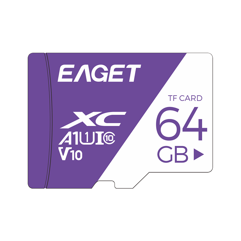 ��ݣ�EAGET��64GB TF��MicroSD���洢�� A1 V10 C10 �г���¼��&��������ڴ濨 ��������