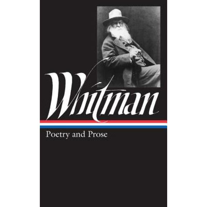 walt whitman: poetry and prose (loa #3) 英文原版 精装
