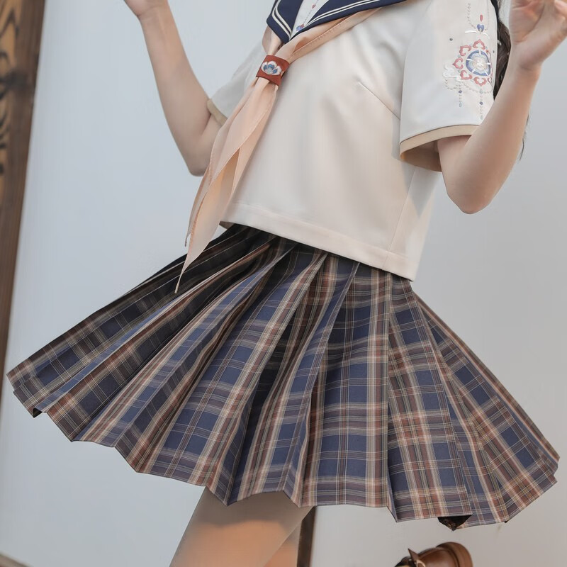 森女部落原创森女部落盛宴正统格裙复古色系学院少女百搭半身裙高腰 盛宴42cm 现货 XS怎么样,好用不?