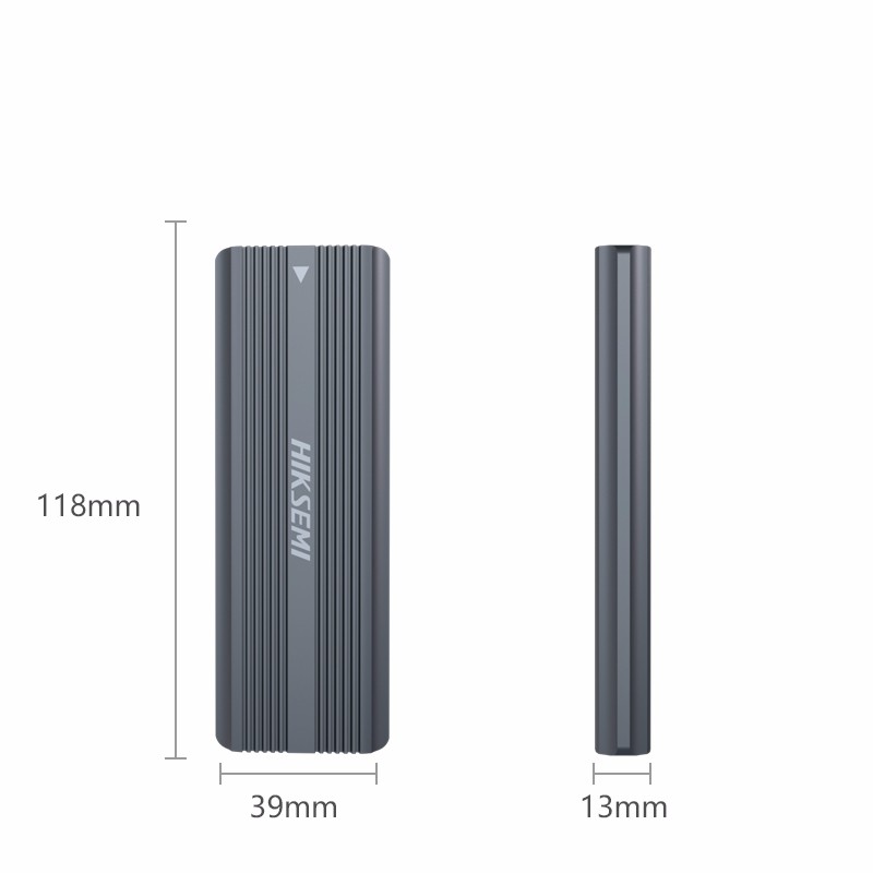 海康威视(HIKVISION) M.2 NVMe/NGFF双协议移动硬盘盒合金Type-C3.2接口SSD固态硬盘外置盒笔记本电脑M2盒子