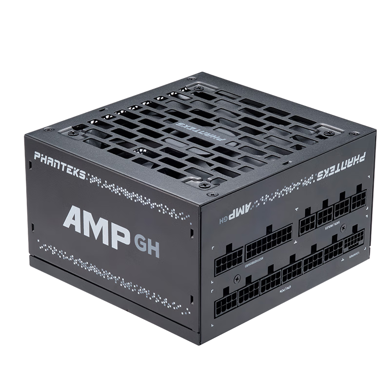 PHANTEKS 追风者 AMP GH1000W 白金牌（92%）全模组ATX电源 1000W 黑色