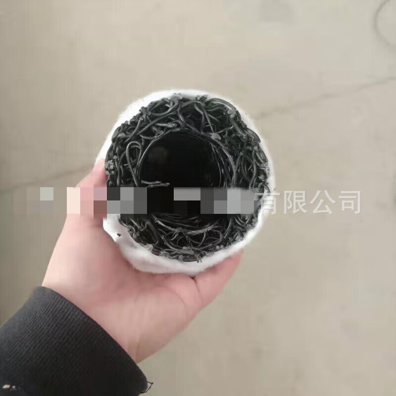 哩嗹啰嗹塑料盲沟导盲管地埋渗水管pvc透水80mm50 100 150mm200下排水