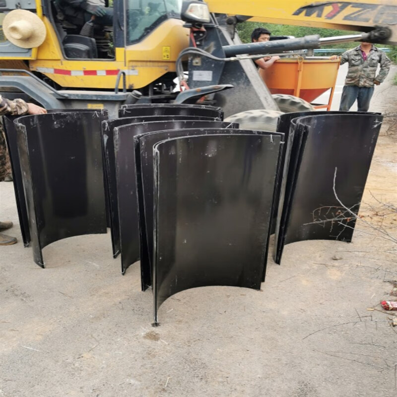 君吻矿用搪瓷溜槽溜煤板 1米耐磨u型钢板溜槽陶瓷煤溜子1000*500*400