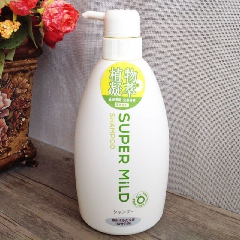 佳肤妮可悠然洗发水 日本惠润绿野鲜花洗发水600ml可悠然美肌550ml