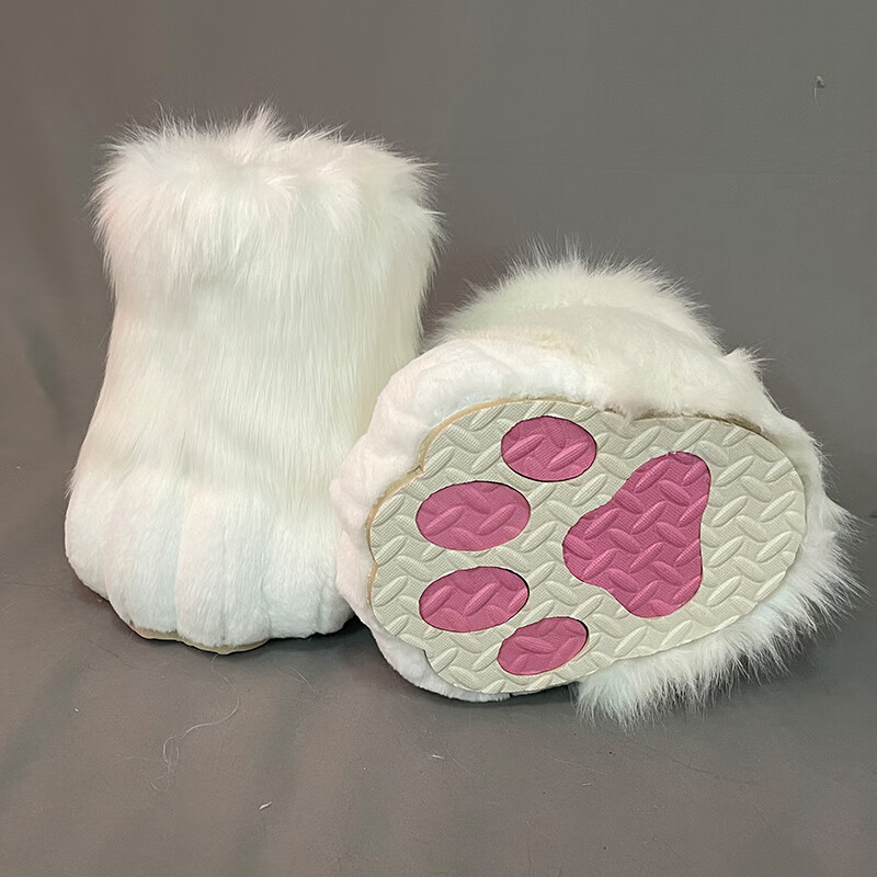 萌娱furry兽装兽脚兽爪鞋子 兽装爪鞋子彩色fursuit脚爪福瑞furry鞋爪