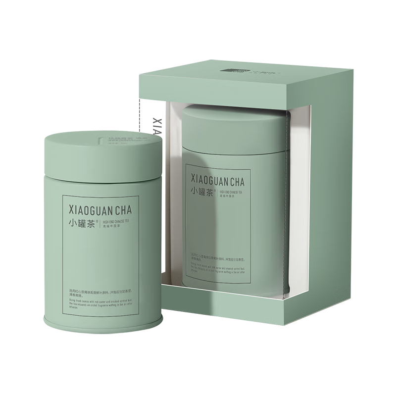 小罐茶 茶葉禮盒多泡裝 特級(jí)鐵觀音清香型 烏龍茶 清新蘭花香茶葉自己喝 鐵觀音50g*1罐