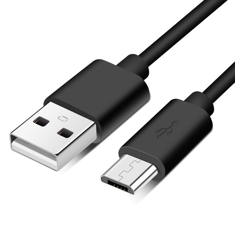 wireless无线耳机充电器充电线 黑色1米 micro usb-b接口