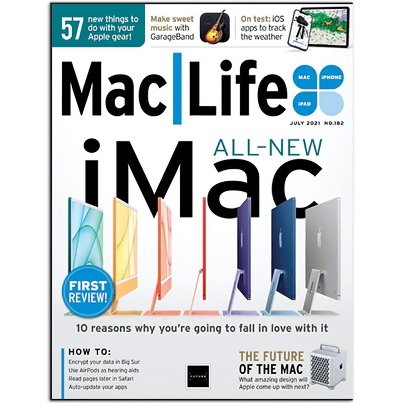 Mac Life 苹果生活电子科技杂志 2023/2021/22年单期可选 美国电子产品杂志 2021年7月刊