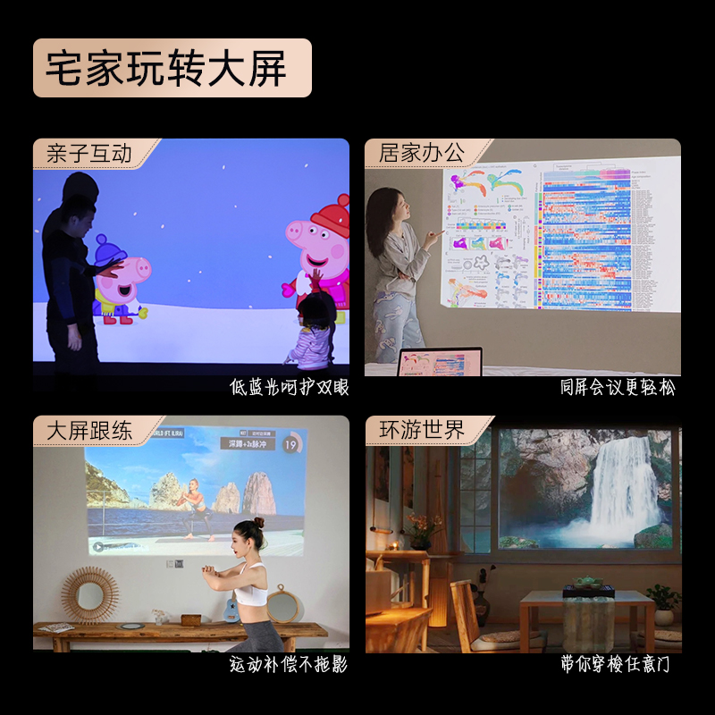 极米（XGIMI）NEW Z8X 投影仪家用 投影机 家庭影院（全自动梯形校正 1200ANSI 哈曼卡顿原装音响）