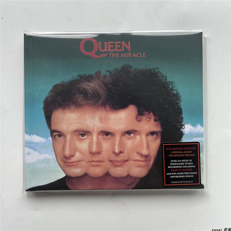 全新现货cd 皇后乐队 queen the miracle 2022 纪念典藏版 2cd