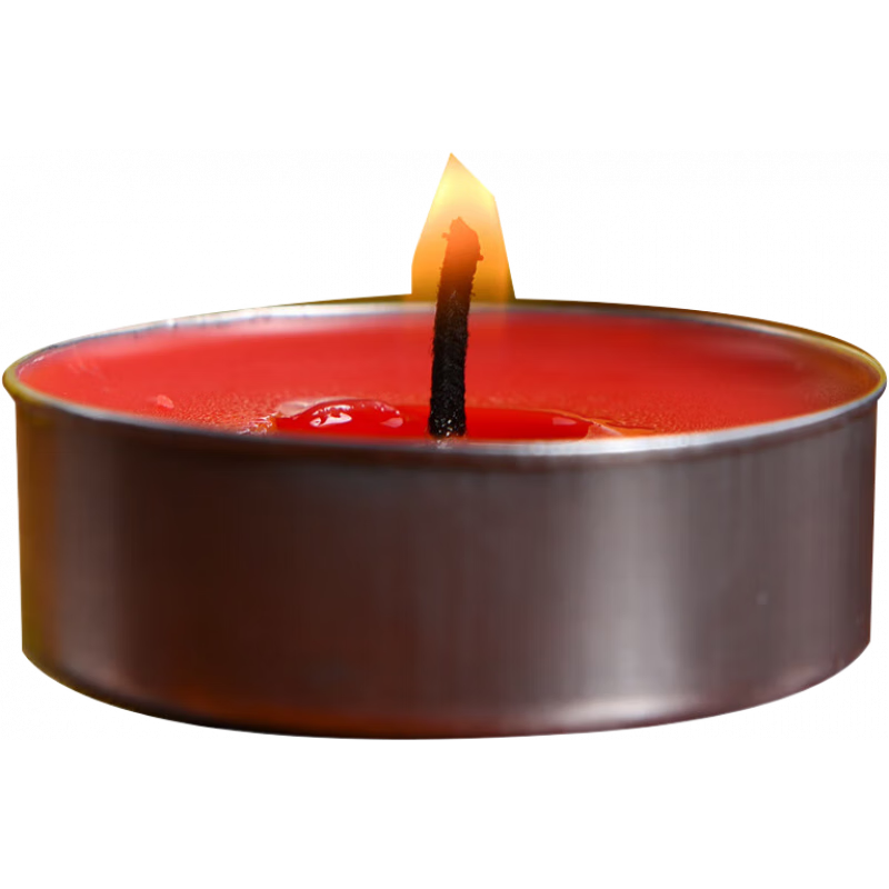 戴玉堂 無(wú)煙蠟燭供佛植物酥油燈香燭長(cháng)明燈佛供燈拜佛家用供奉佛具拜拜 D70-121E紅色3.5-4小時(shí)(100粒)