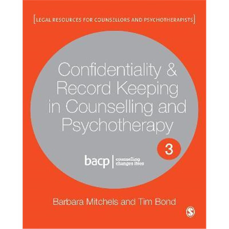 预订confidentiality & record keeping in counselling &